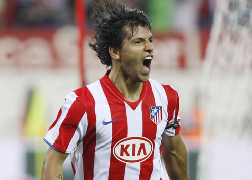 Sergio Aguero - Atletico-Schalke (Marca)