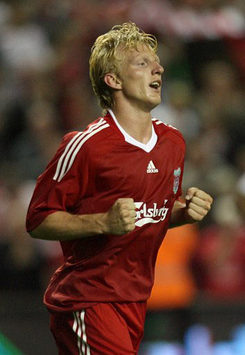 CL: Dirk Kuyt, Liverpool - Standard Liege (PA)