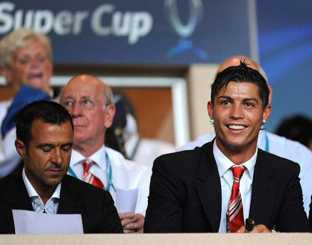 Super Cup: Cristiano Ronaldo, Manchester United - Zenit St Petersberg (PA)