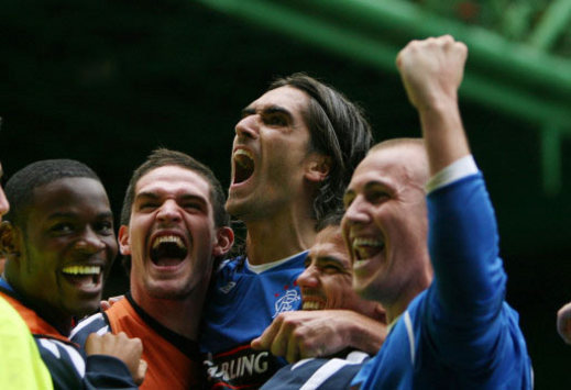 SPL:Pedro Mendes, Celtic v Rangers (PA)