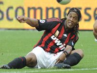 Ronaldinho, Milan, Milan-Bologna (Foto Grazia Neri)