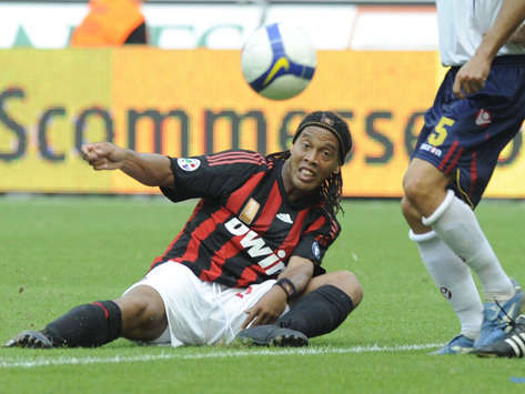 Ronaldinho, Milan, Milan-Bologna (Foto Grazia Neri)