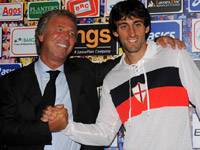 Enrico Preziosi & Diego Milito, Genoa (Foto Grazia Neri)