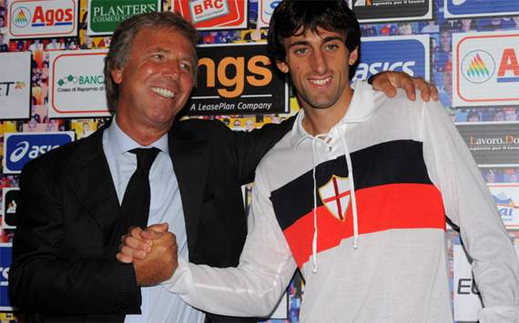 Enrico Preziosi & Diego Milito, Genoa (Foto Grazia Neri)
