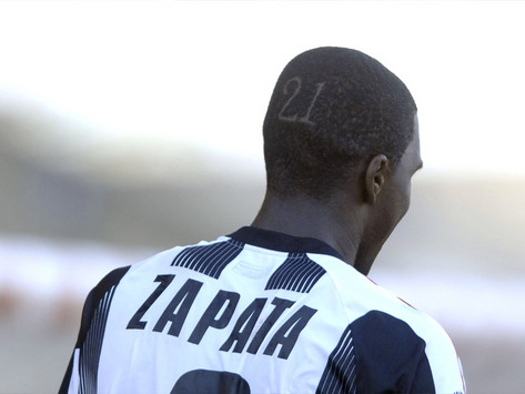 Christian Zapata dell'Udinese risulta tra gli obiettivi di mercato più desiderati dai tifosi della Juve (Foto Grazia Neri)