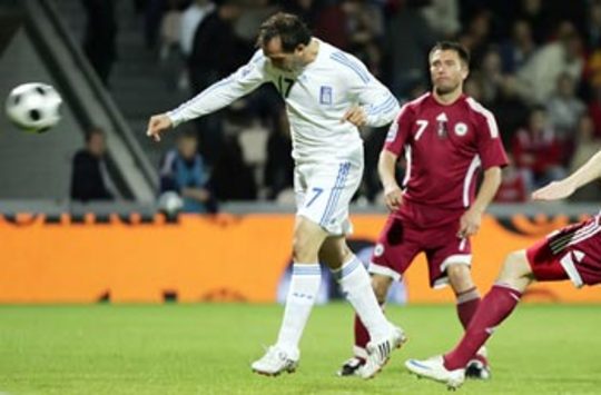 WCQ: Latvia - Greece / Fanis Gekas (INTIME)
