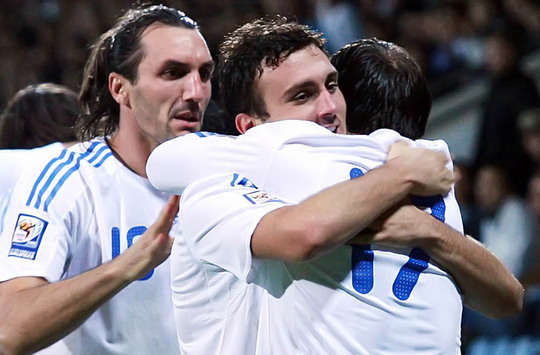 WCQ: Latvia - Greece / Fanis Gekas - Sotiris Kyrgiakos Vasilis Torosidis (INTIME)