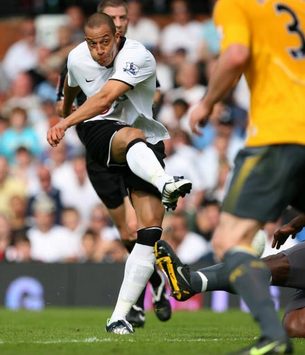 EPL: Bobby Zamora, Fulham - Bolton Wanderers (PA)