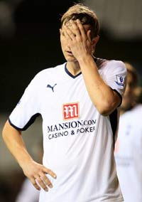 EPL: Roman Pavlyuchenko, Tottenham v Aston Villa (PA)