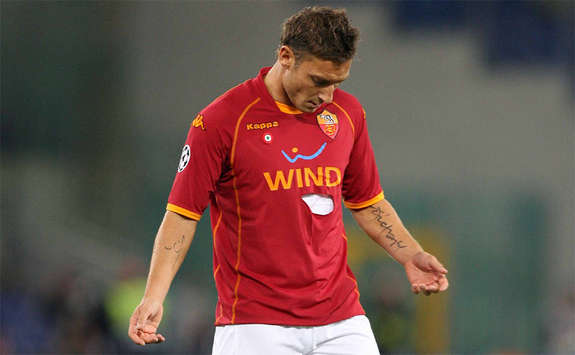 Francesco Totti, Roma (Foto Grazia Neri)