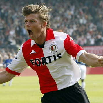 Jon Dahl Tomasson, Feyenoord - Ajax (foto ANP)