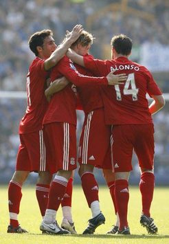 EPL: Fernando Torres, Everton - Liverpool (PA)