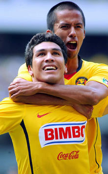 Meksika: Salvador Cabanas y Armando Sanchez (America) (Mexsport)