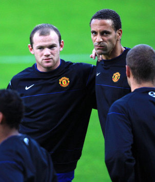 Wayne Rooney and Rio Ferdinand  - Manchester United (PA)
