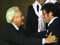 Giampiero Boniperti & Ciro Ferrara - Juventus (Grazia Neri)