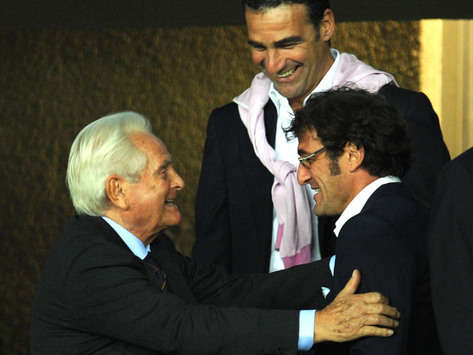Giampiero Boniperti & Ciro Ferrara - Juventus (Grazia Neri)