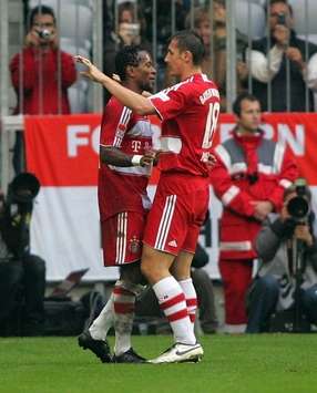 Bundesliga: Bayern Munich - VfL Bochum, Klose, Ze Roberto (firo)