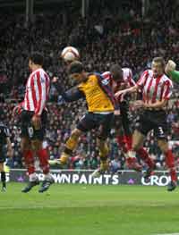 EPL: Francesc Fabregas, Sunderland v Arsenal (PA)