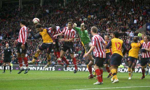 EPL: Francesc Fabregas, Sunderland v Arsenal (PA)