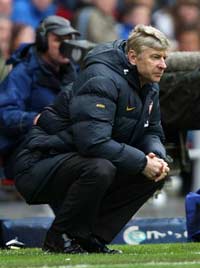 EPL: Arsene Wenger, Sunderland v Arsenal (PA)