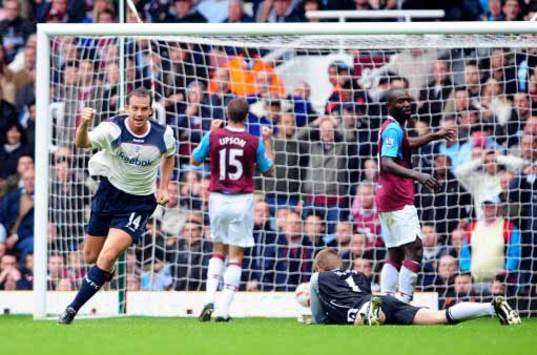 EPL: Kevin Davies, West Ham United - Bolton Wanderers (PA)