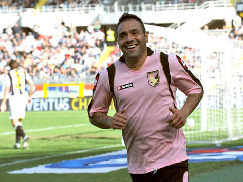 Fabrizio Miccoli - Juventus-Palermo - Serie A (Grazia Neri)