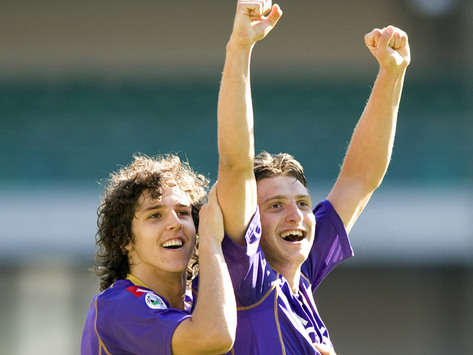 Stevan Jovetic & Zdravko Kuzmanovic - Chievo-Fiorentina - Serie A (Grazia Neri)