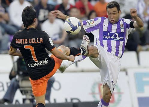 David Villa, Marcos, Valladolid-Valencia (Marca)