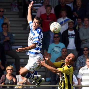 Steve de Ridder and Alfred Schreuder, De Graafschap vs Vitesse (foto ANP)