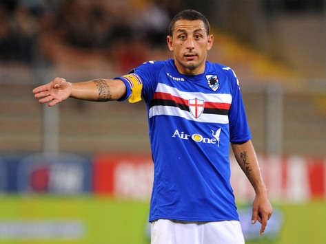 Angelo Palombo - Sampdoria-Kaunas - Uefa Cup (Grazia Neri)