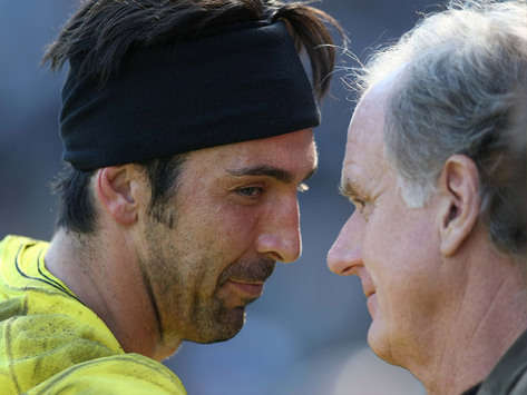 Gianluigi Buffon & Giovanni Cobolli Gigli - Juventus-Palermo - Serie A (Grazia Neri)