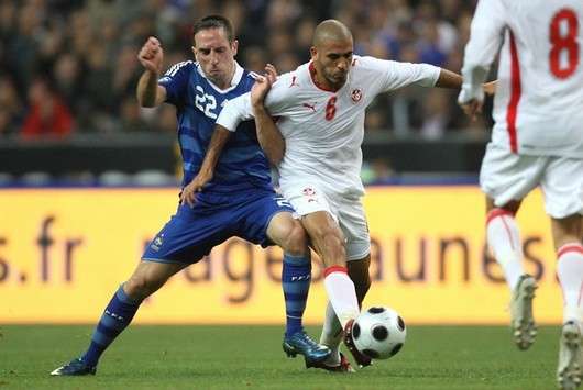 Friendly : Houcine Ragued (Tunisia) vs Franck Ribery (France)