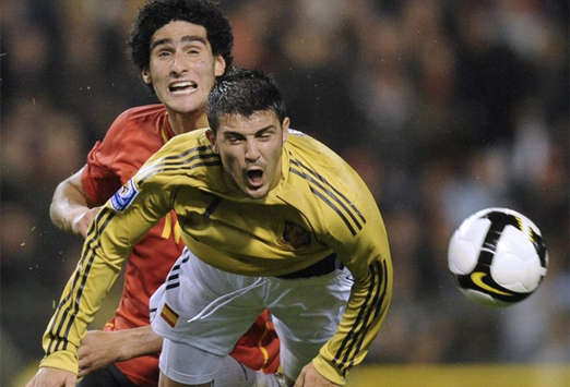 Fellaini, Villa, Belgium-Spain (Marca)