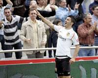 David Villa, Valencia-Numancia (Marca)