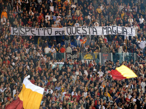 Roma fans - Roma-Inter - Serie A (Grazia Neri)