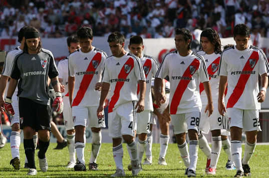 River Plate-Boca Juniors - River players