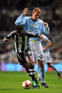 EPL: Obafemi Martins - Dietmar Hamann, Newcastle United - Manchester City (PA)