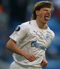 Andrei Arshavin, Zenit-BATE (PA)