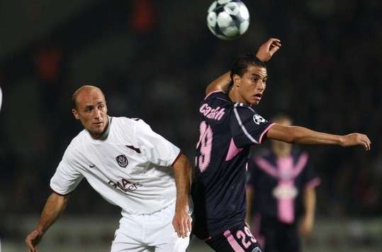 Champions League : Gabriel Muresan (Cluj) vs Marouane Chamakh (Bordeaux)