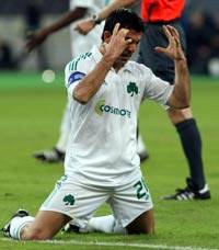 Panathinaikos v Werder-Bremen / Karagounis (INTIME)