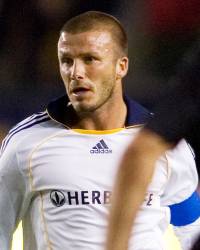 MLS: David Beckham, Los Angeles Galaxy, September 2008 (ISI)