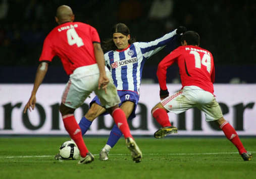 Uefa-Cup: Hertha BSC - Benfica, Pantelic (firo)