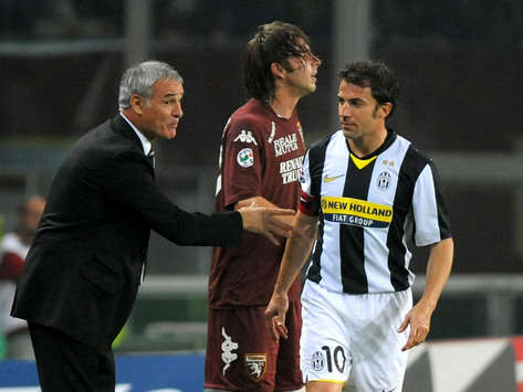 Claudio Ranieri & Alex Del Piero - Juventus-Torino - Serie A (Grazia Neri)