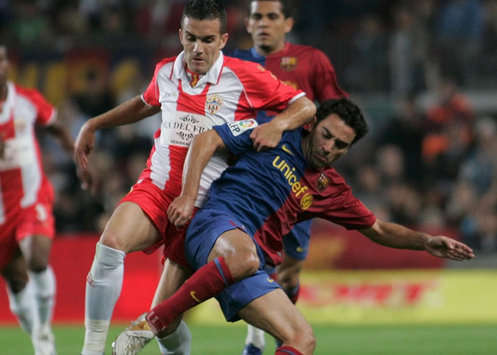 Xavi - Barcelona - Almeria (MARCA)