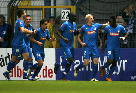 Bundesliga: TSG Hoffenheim - Hamburger SV (firo)