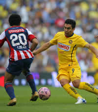 Mejia - Cabañas - Esparza - America-Chivas (Mexsport)