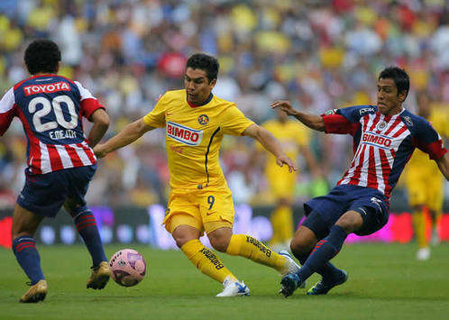 Mejia - Cabañas - Esparza - America-Chivas (Mexsport)