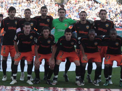 The Valencia first team for the 2008/2009 season.