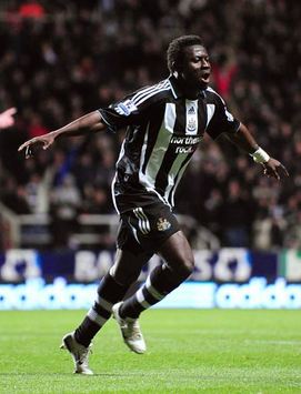 EPL: Obafemi Martins, Newcastle United v West Bromwich Albion (PA)