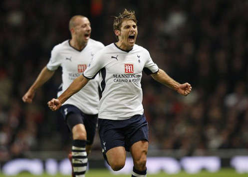 EPL: David Bentley, Arsenal - Tottenham Hotspur (PA)